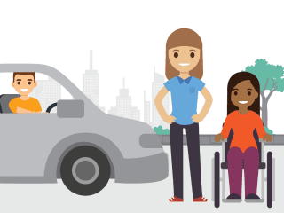 Transport, appointments and getting around with NDIS support