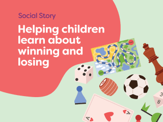 Printable Social Story - Helping children learn about winning and losing