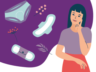 Feeling ready for my period: A Social Story about feeling prepared, even if it starts when I'm out