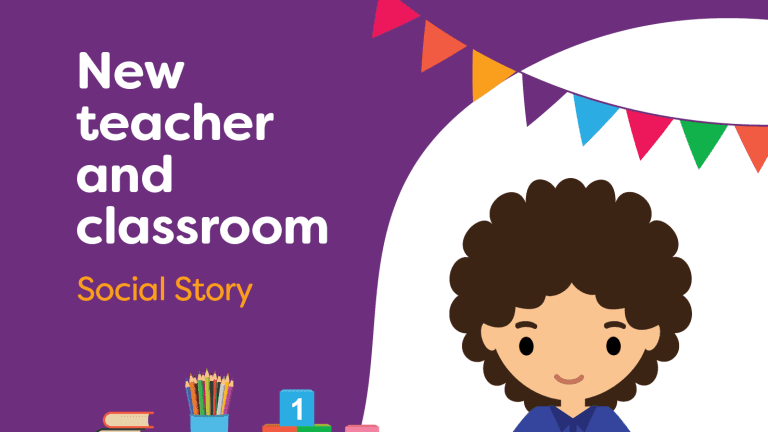 Printable Social Story: Helping kids navigate back-to-school nerves