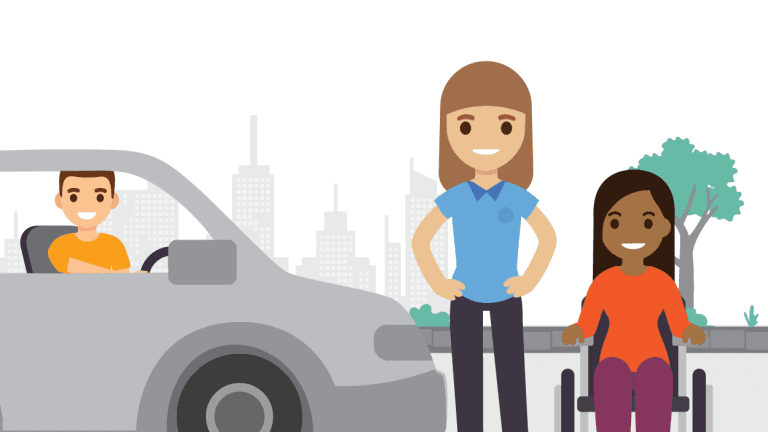 Transport, appointments and getting around with NDIS support